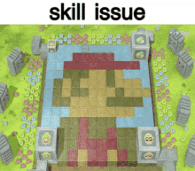 Skill Issue Mario Party GIF