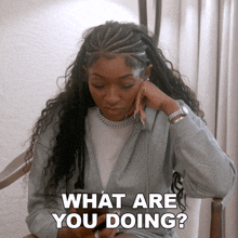 What Are You Doing Danielle Miller GIF - What Are You Doing Danielle Miller Basketball Wives Orlando GIFs