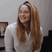 Laughing Marine Leleu GIF - Laughing Marine Leleu Laughing Out Loud GIFs
