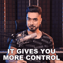 It Gives You More Control Unmesh Dinda GIF - It Gives You More Control Unmesh Dinda Piximperfect GIFs