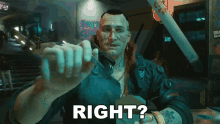 Right Jackie Welles GIF - Right Jackie Welles Cyberpunk2077 GIFs