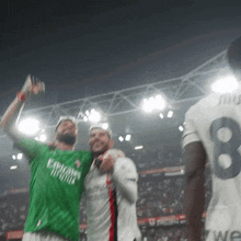 olivier giroud goalkeeper theo hernandez celebration victory