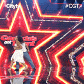 Dancing Julia And Moses GIF - Dancing Julia And Moses Canadas Got Talent GIFs