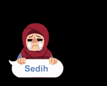 Sedih GIF - Sedih Hijaber Nangis GIFs