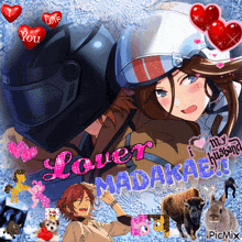 a picture of a man and a woman with the words " love my husband "
