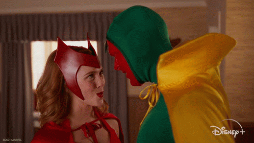 Romantic Look Wanda Maximoff GIF - Romantic Look Wanda Maximoff Scarlet Witch GIFs