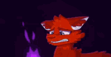 warrior cats fire scared drop