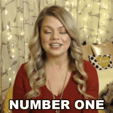Number One Lindsy Wood GIF - Number One Lindsy Wood Champion GIFs