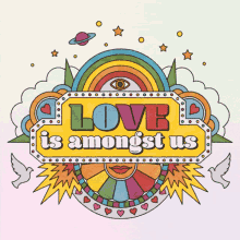 Love Rainbow GIF - Love Rainbow Amongst Us GIFs