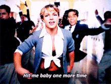 Britney Spears Hit Me Baby One More Time GIF - Britney Spears Hit Me Baby One More Time Sing GIFs