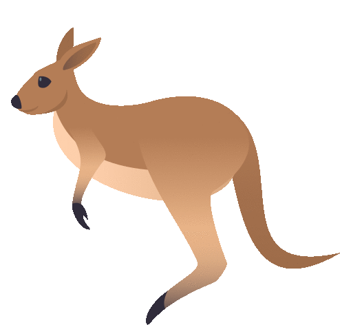 Kangaroo Nature Sticker - Kangaroo Nature Joypixels Stickers