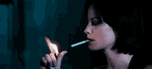 Jill Valentine Smoke GIF - Jill Valentine Smoke Smoking GIFs