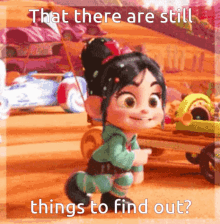 Vanellope That There Are Still Things To Find Out GIF - Vanellope That There Are Still Things To Find Out Still Here GIFs