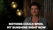 Sunshine GIF - Nothing Could Spoil My Sunshine Right Now Sunshine Happy GIFs