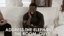 Kevin Hart Jumanji GIF - Kevin Hart Jumanji Elephant In The Room GIFs