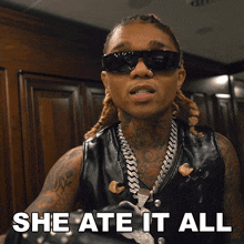 She Ate It All Swae Lee GIF - She Ate It All Swae Lee She Left Nothing Behind GIFs