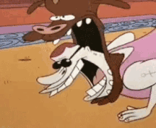 Cartoon Network Cow And Chicken GIF