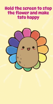 Happypotato Smilingpotato GIF - Happypotato Smilingpotato Rainbowpotato GIFs