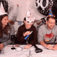 My30th Holo Birthday Party Party Horn GIF - My30th Holo Birthday Party Birthday Party Party Horn GIFs