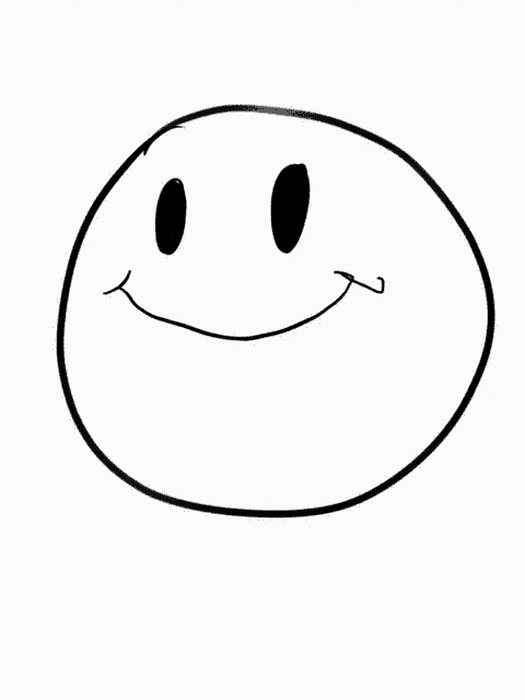 how to draw a smile