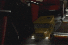 Interac Debit Yellow Truck GIF