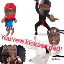 jaj jaja kickass dad ninja karate