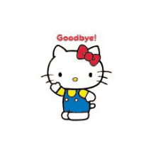 Hello Kitty Kello Kitty Goodbye GIF - Hello Kitty Kello Kitty Goodbye Hello Kitty Sticker GIFs