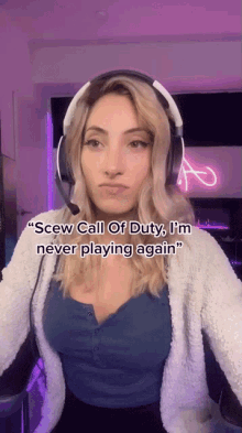 Screw Call Of Duty Im Never Playing Again Avori GIF - Screw Call Of Duty Im Never Playing Again Avori I Quit Call Of Duty GIFs