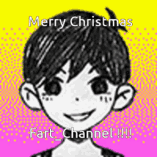 Fart Channel Merry Christmas GIF - Fart Channel Merry Christmas Omori GIFs