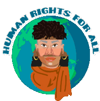 Human Rights For All World Citizens Sticker - Human Rights For All World Citizens Human Rights Stickers