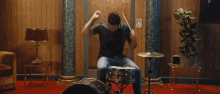 Drumming Rocking Out GIF - Drumming Rocking Out Playing Music GIFs