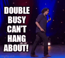 Micky Flanagan Double Busy GIF