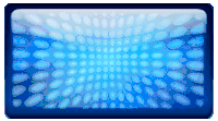 a blue background with circles on it and a blue border