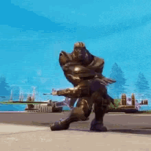Dance Thanos GIF