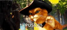 Puss In Boots Meow GIF - Puss In Boots Meow Cute GIFs