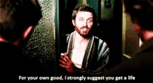 Supernatural Get A Life GIF - Supernatural Get A Life For Your Own Good GIFs