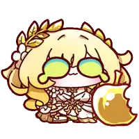 a cartoon drawing of a girl with glasses and a crown on her head