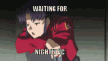 Misato Evangelion GIF - Misato Evangelion Waiting For Nightly Vc GIFs