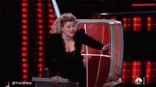 Stop Kelly Clarkson GIF - Stop Kelly Clarkson The Voice GIFs