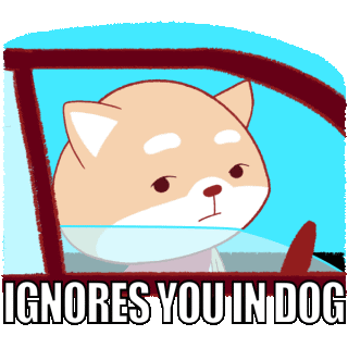 Ignoresyouindog Sticker - Ignoresyouindog Stickers