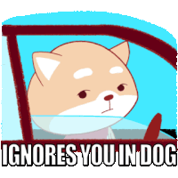 Ignoresyouindog Sticker - Ignoresyouindog Stickers