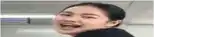 a woman is making a funny face with her mouth open and her tongue out .