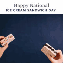 national ice cream sandwich day happy ice cream sandwich day