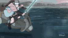 Ready To Fight Star Wars Visions GIF - Ready To Fight Star Wars Visions Stop Shooting GIFs