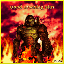 Good Morning Doomslayer GIF - Good Morning Doomslayer GIFs