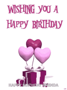 a birthday card wishing you a happy birthday