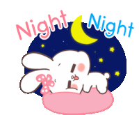 Goodnight Cute Sticker