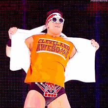 The Miz Cleveland Is Awesome GIF - The Miz Cleveland Is Awesome Wwe GIFs