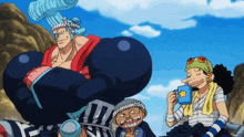 One Piece Wano GIF - One Piece Wano Franky GIFs