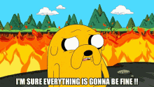 Bh187 Adventure Time GIF - Bh187 Adventure Time This Is Fine GIFs